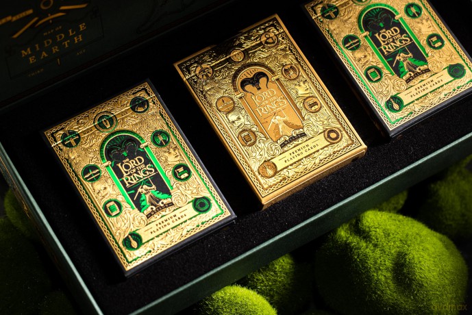 Lord of the Rings Playing Cards Premium Box Set (4 Decks)