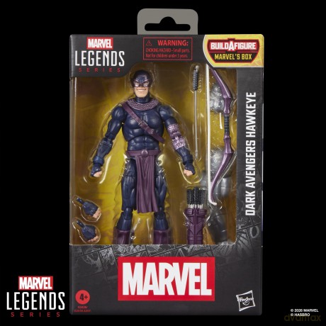 Marvel Legends Action Figure Dark Avengers Hawkeye (BAF: Marvel's Box) 15 cm [FIGURKA]