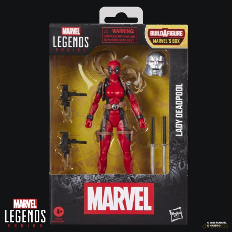 Marvel Legends Action Figure Lady Deadpool (BAF: Marvel's Box) 15 cm [FIGURKA]