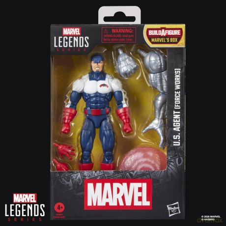 Marvel Legends Action Figure U.S. Agent (Force Works) (BAF: Marvel's Box) 15 cm [FIGURKA]