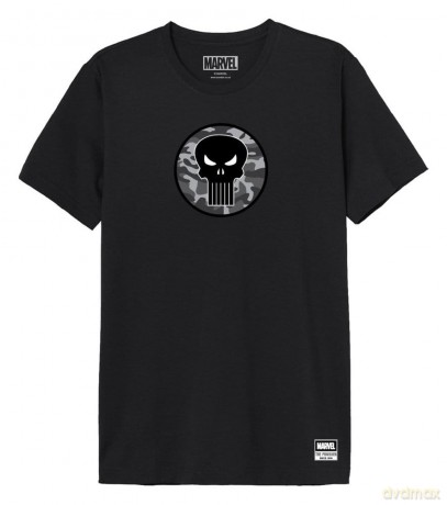 Marvel T-Shirt The Punisher Skull Size L