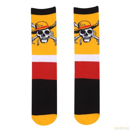 One Piece Socks Cross Bones S-M