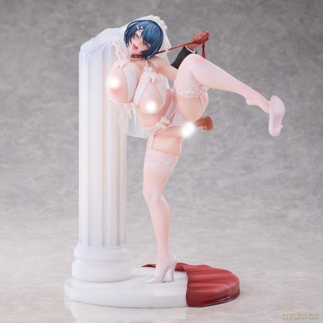 Original Character PVC Figure 1/6 Bride Kokomi Illustration by Hyouuma 27 cm [FIGURKA]