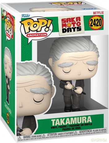 Sakamoto Days POP! Animation Vinyl Figure Takamura 9 cm [FIGURKA]