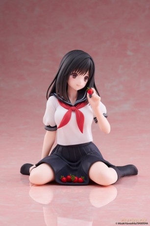 Strawberry 100% Desktop Cute PVC Figure Aya Tojo (School uniform Ver.) 13 cm [FIGURKA]