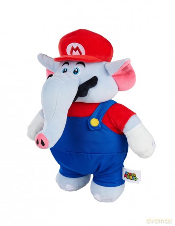 Super Mario Plush Figure Mario Elephant 35cm