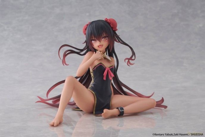 To Love-Ru Darkness Desktop Cute PVC Figure Nemesis (Chinese Dress Ver.) 13 cm [FIGURKA]