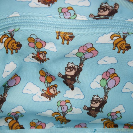 Up! by Loungefly Sling Bag with Coin Purse Doug