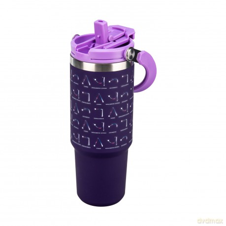 Paladone: Harry Potter - Hogwarts Spells Insulated Cup with Top Handle (900ml) (PP15887HP)
