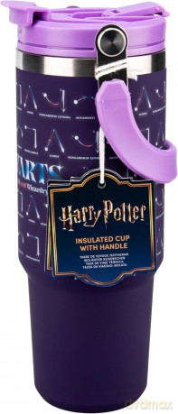 Paladone: Harry Potter - Hogwarts Spells Insulated Cup with Top Handle (900ml) (PP15887HP)