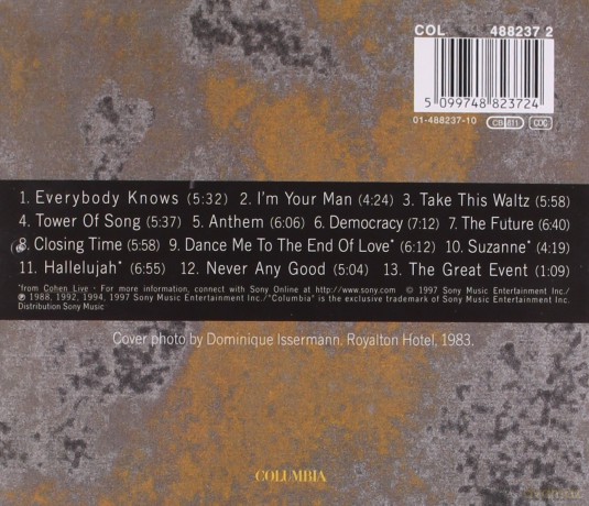 Leonard Cohen: More Best Of [CD]