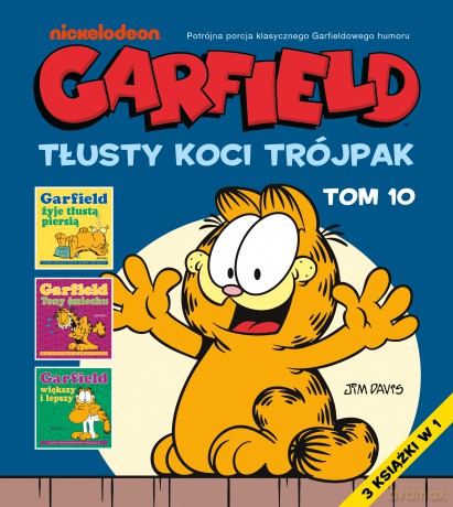 Garfield. Tłusty koci trójpak (Tom 10) [KOMIKS]
