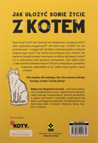 Jak ułożyć sobie życie z kotem - Małgorzata Biegańska-Hendryk [KSIĄŻKA]