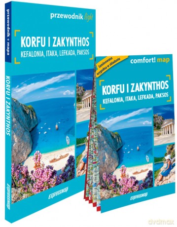 Korfu i Zakynthos zestaw przewodnikowy 2w1 light 2026 - Piotr Jabłoński [KSIĄŻKA]