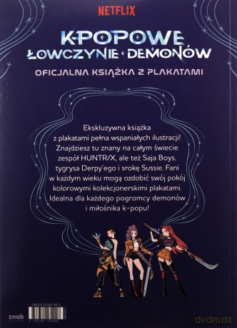 K-popowe łowczynie demonów. Oficjalna książka z plakatami - Random House [KSIĄŻKA]