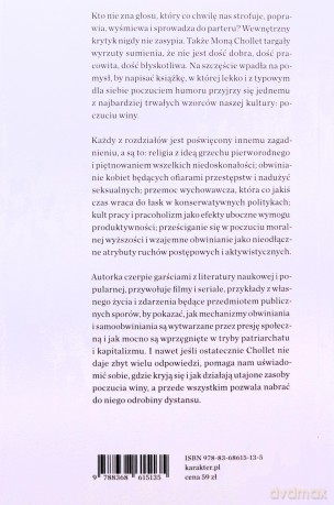 Nie dać się poczuciu winy. O tym, co nam przeszkadza w życiu - Mona Chollet [KSIĄŻKA]