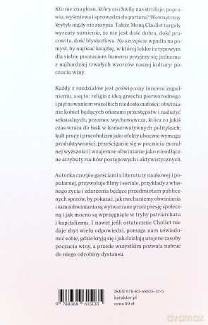 Nie dać się poczuciu winy. O tym, co nam przeszkadza w życiu - Mona Chollet [KSIĄŻKA]