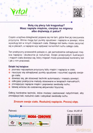 Przewodnik po punktach spustowych. Techniki rozluźniania mięśni i powięzi, które pomagają zmniejszyć ból, napięcie i odzyskać swobodę ruchu - Konstantin Gerlach [KSIĄŻKA]