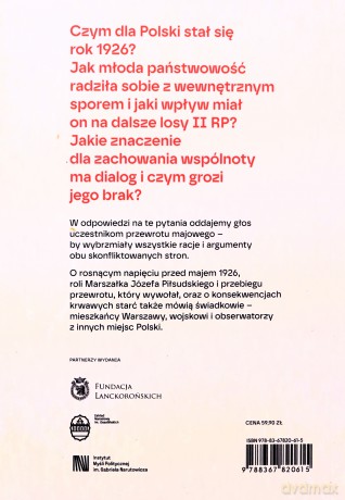 Przewrót. Rok 1926 w relacjach uczestników i świadków - Agnieszka Knyt, Aleksiej Rogozin [KSIĄŻKA]