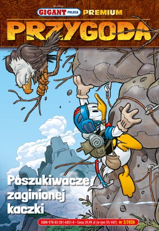 Przygoda. Poszukiwacze zaginionej kaczki. Gigant Poleca Premium (Tom 2/2026) [KOMIKS]