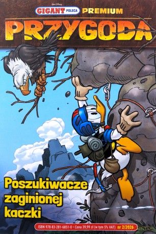 Przygoda. Poszukiwacze zaginionej kaczki. Gigant Poleca Premium (Tom 2/2026) [KOMIKS]