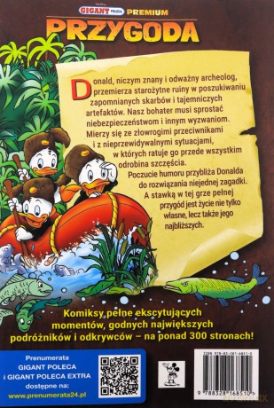 Przygoda. Poszukiwacze zaginionej kaczki. Gigant Poleca Premium (Tom 2/2026) [KOMIKS]