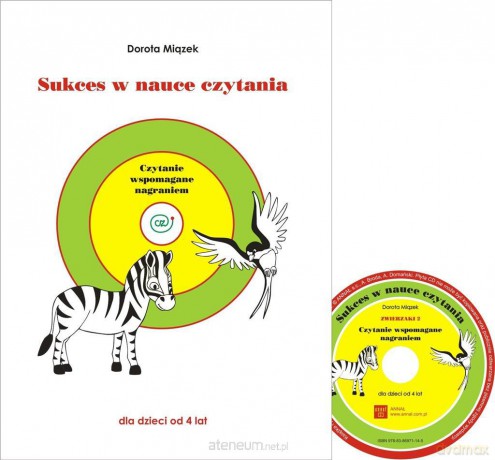 Sukces w nauce czytania - Zwierzaki 2 [KSIĄŻKA]+[CD]