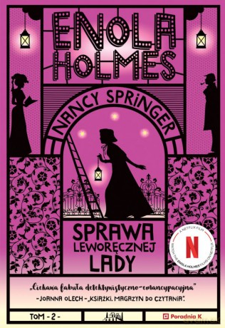Sprawa leworęcznej lady. Enola Holmes - Nancy Springer [KSIĄŻKA]