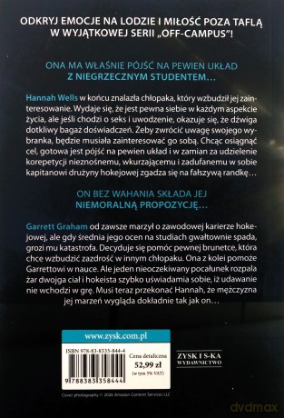 The Deal. Układ [okładka serialowa]. Off-Campus - Elle Kennedy [KSIĄŻKA]