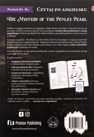 The Mystery of the Penley Pearl. Czytaj po angielsku - Tess Hollow [KSIĄŻKA]