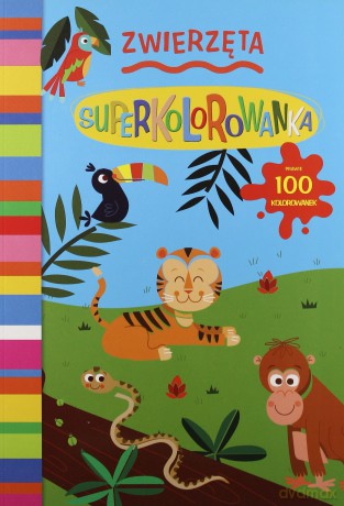 Superkolorowanka - Zwierzęta [KSIĄŻKA]