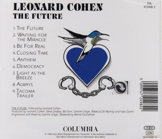 Leonard Cohen: The Future [CD]
