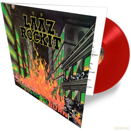 Laaz Rockit: City's Gonna Burn (Red) [Winyl]