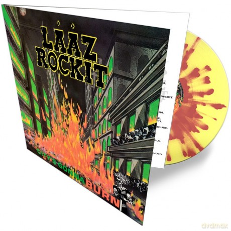 Laaz Rockit: City's Gonna Burn (Splatter) [Winyl]