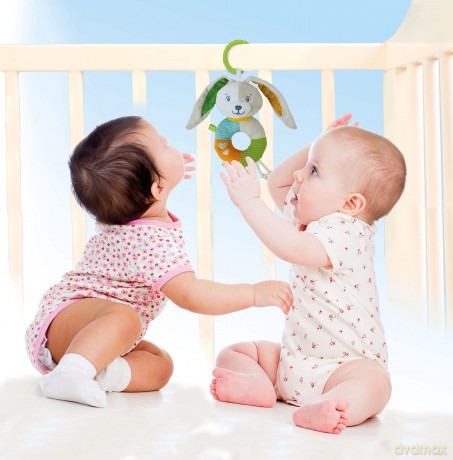 AS Baby Clementoni - Lovely Soft Bunny Rattle (1000-17787)