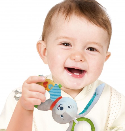 AS Baby Clementoni - Lovely Soft Bunny Rattle (1000-17787)