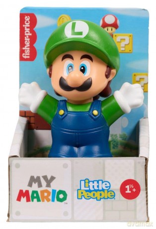 Fisher-Price Little People: My Mario - Luigi Figure (JHG66)
