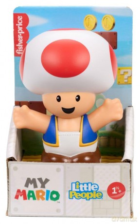 Fisher-Price Little People: My Mario - Toad Figure (JHG68)