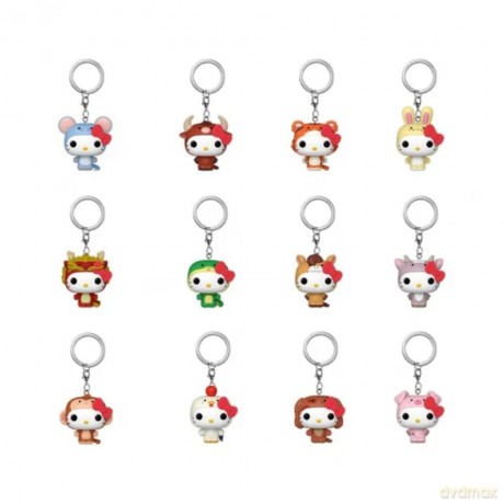 Funko Mystery Pocket Pop! Hello Kitty: Animals (Random) Vinyl Figure Keychains