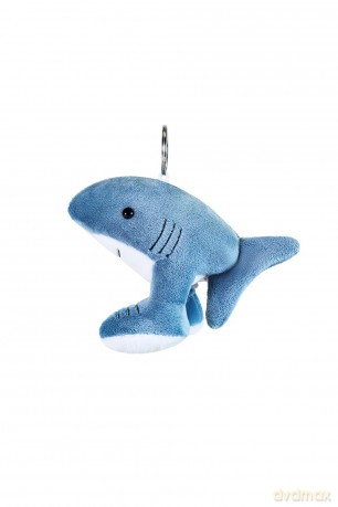 Giochi Preziosi: Trudi Brainrot - Keychain Sharky Trallallero Plush Toy (10 cm) (67818)