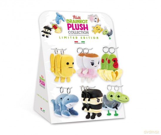 Giochi Preziosi: Trudi Brainrot - Keychain Tung Plush Toy (10 cm) (67815)