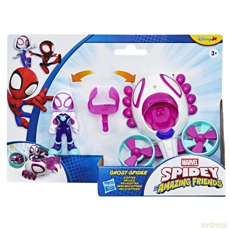 Hasbro Disney Jr Marvel: Spidey And His Amazing Friends - Ghost-Spider Copter Vehicle (G2459)