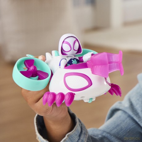 Hasbro Disney Jr Marvel: Spidey And His Amazing Friends - Ghost-Spider Copter Vehicle (G2459)