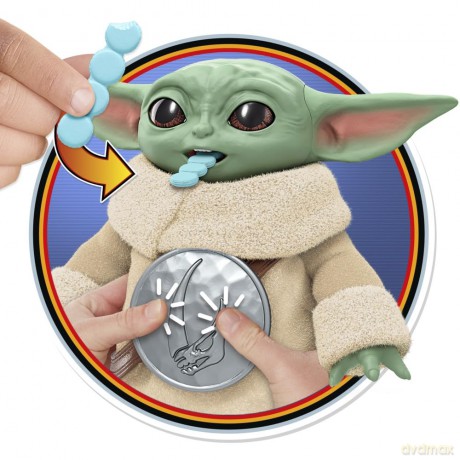 Hasbro Disney: Star Wars The Mandalorian and Grogu - Snackin' Grogu Figure (G3087)
