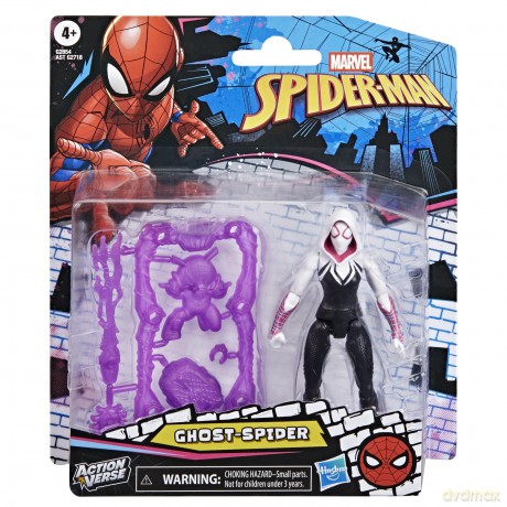Hasbro Marvel: Action Verse Spider-Man - Ghost Spider-Man Action Figure (G2854)