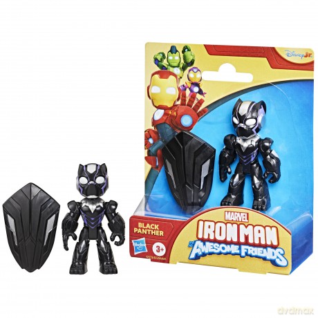 Hasbro Marvel: Iron Man And His Awesome Friends - Black Panther Figure (G1773)