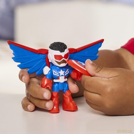 Hasbro Marvel: Iron Man And His Awesome Friends - Captain America:Sam Wilson Super Bike Vehicle (G2691)