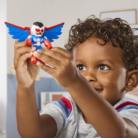 Hasbro Marvel: Iron Man And His Awesome Friends - Captain America:Sam Wilson Super Bike Vehicle (G2691)