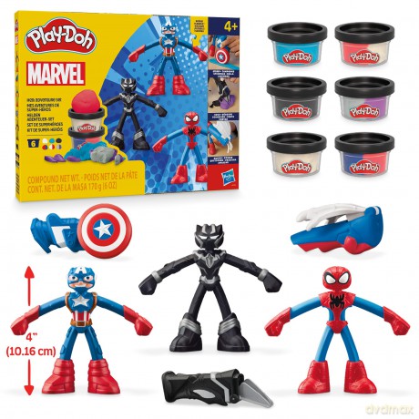 Hasbro Play-Doh: Marvel - Hero Adventure Set (G0333)