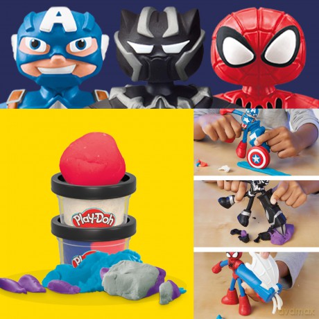 Hasbro Play-Doh: Marvel - Hero Adventure Set (G0333)